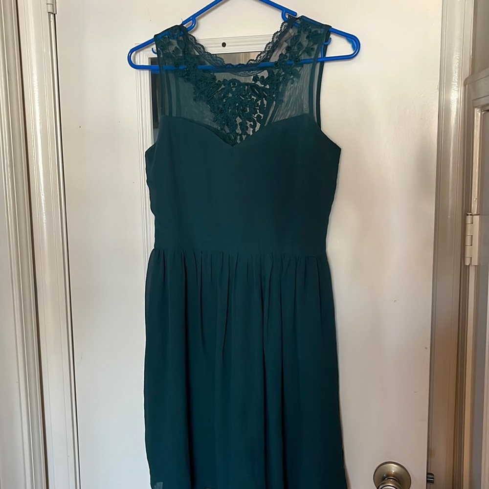 Green dress
